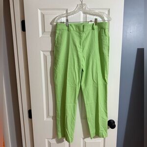 LOFT Pistachio Riviera Slim Trousers